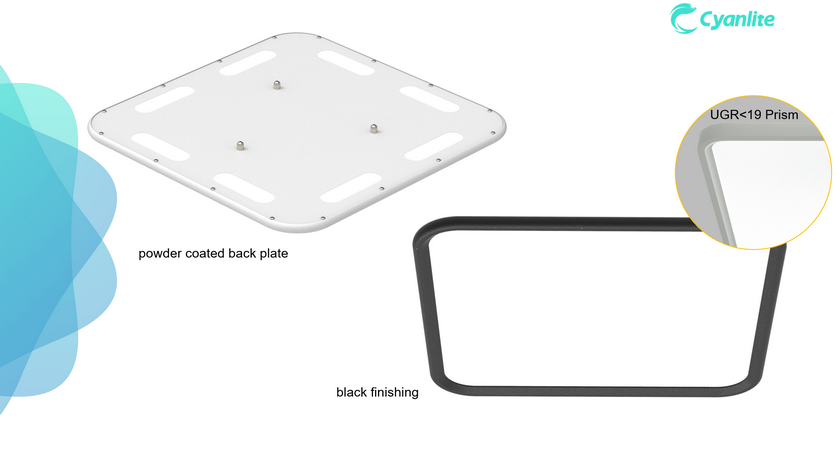 Cyanlite LED Panel Light with Rounded Corners Rocky